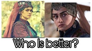 Which Kayi Hatun Are You Ilbilge Hatun VS Halime Sultan [upl. by Brieta779]