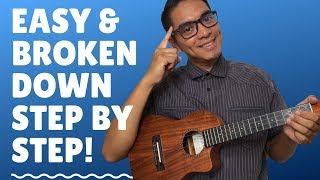 Island Strum Ukulele Tutorial [upl. by Nameerf]