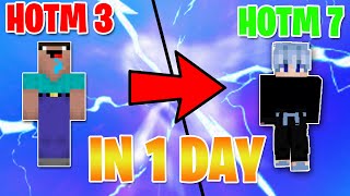 HOTM 7 IN 1 DAY Loot From 50 Nucleus Runs  Hypixel Skyblock [upl. by Rother]