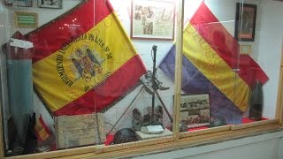 MUSEO DE LA GUERRA CIVIL EN MORATA DE TAJUÑA MADRID [upl. by Bertine]