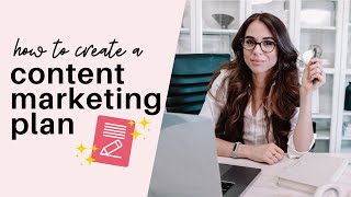 How to Create A Content Marketing Plan  SOCIAL MEDIA TIPS [upl. by Retloc264]