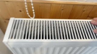 How to remove central heating radiator covers to clean behind [upl. by Bergstein]