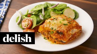 Eggplant Lasagna  Delish [upl. by Ellesig]