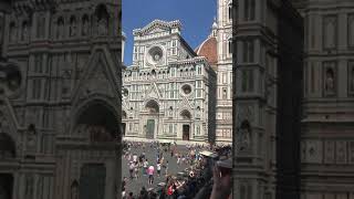 Piazza Del Duomo  Florence Italy [upl. by Wescott709]