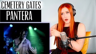 PANTERA Cemetery Gates  VOICE COACH REACTS  those triplets though [upl. by Carlock]