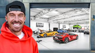 I BUILT MY DREAM SUPERCAR WORKSHOP [upl. by Brion]