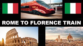 ROME TO FLORENCE BY TRAIN  TRENITALIA  WALKTHROUGH TICKETS AND INFORMATION [upl. by Teagan970]