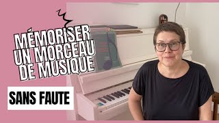 Mémoriser un morceau de musique sans faute Katja Keller [upl. by Valerie]