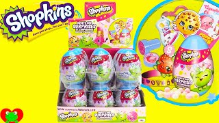 Shopkins Surprise Eggs with Sweets and Surprises [upl. by Ibbie]