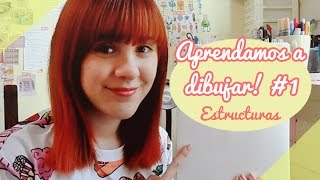 【Aprendamos a dibujar  1】Estructuras ❤ [upl. by Yusem405]