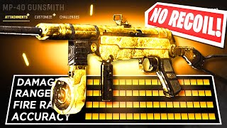 Vanguard NO RECOIL MP40 Vanguard Best MP40 Class Setup [upl. by Niltiak]