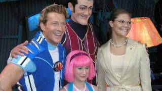 Lazy Town detras de esenas [upl. by Ladiv638]