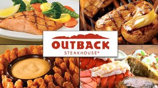 Outback steakhouse Mukbang [upl. by Montague]