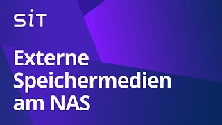 Externe Speichermedien am Synology NAS [upl. by Nugesulo]