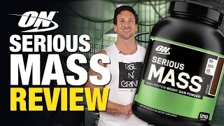 Optimum Nutrition Serious Mass My Complete No BS Review [upl. by Asaph]