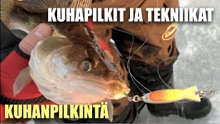 Miten kuhaa pilkitään  Kuhan pilkintä  Tekniikat  Jigipilkki  Pilkkiminen [upl. by Nelia306]