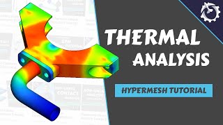 Thermal Analysis using Hypermesh Optistruct Tutorial [upl. by Sakmar540]