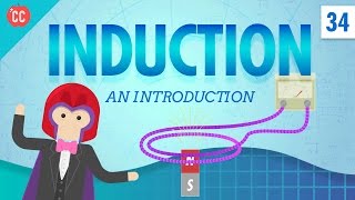 Induction  An Introduction Crash Course Physics 34 [upl. by Aisan812]