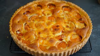 Tarte aux abricots amande faite maison facile [upl. by Tome]