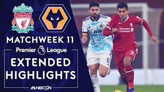 Liverpool v Wolves  PREMIER LEAGUE HIGHLIGHTS  1262020  NBC Sports [upl. by Dnomasor602]