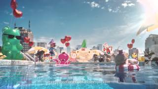 Candy Crush Saga  TV Commercial  Dive in and join the party [upl. by Aehsel]