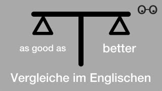 as und than  Vergleiche im Englischen [upl. by Gilroy]