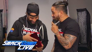 Jimmy Uso gets the key to Mandy Roses hotel room SmackDown LIVE Jan 15 2019 [upl. by Currie]