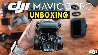 DJI Mavic 3 Pro UNBOXING   RC PRO COMBO [upl. by Fitalludba268]