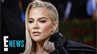 Khloé Kardashian Addresses DATING Rumor After Tristan Thompson Split  E News [upl. by Nelleyram]