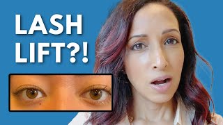 Are Lash Lifts Dangerous Eye Doctor Investigates [upl. by Sissy]