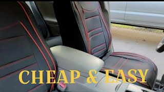 HOW TO INSTALL CAR SEATS COVERS  SIMPLY AND EASY  AmerFil Channel [upl. by Ricoriki39]