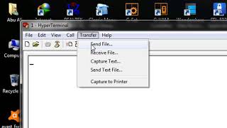 hyper terminal vie com port [upl. by Margi]
