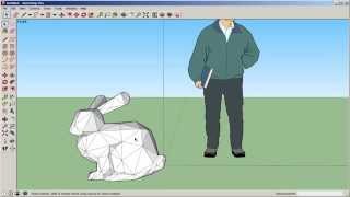 SketchUp Import an STL File [upl. by Laikeze]