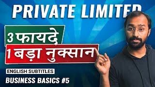 Ultimate Guide to Private Limited Company w CAAnoopBhatia  Business Basics EP 5 [upl. by Ahsemo]