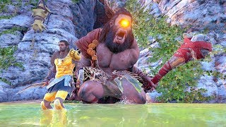 Assassins Creed Odyssey Defeat Steropes The Lightning Bringer Secret Boss No Damage [upl. by Adnohsed]