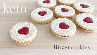 Keto Linzer Cookies [upl. by Ecnerol]