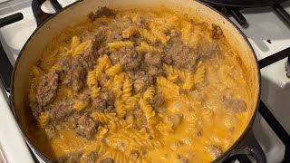 Homemade Cheeseburger Macaroni [upl. by Perceval]