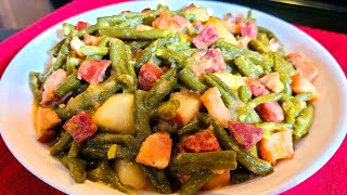 How to make Southern Green beans [upl. by Fernando]