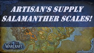 Artisans Supply Salamanther Scales Wow Quest [upl. by Schroer]