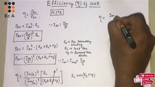 120 Efficiency of Half wave rectifier  EC Academy [upl. by Snyder981]