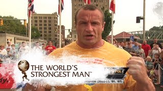 2008 Fingals Fingers Pudzianowski v Pfister  Worlds Strongest Man [upl. by Adnaw332]