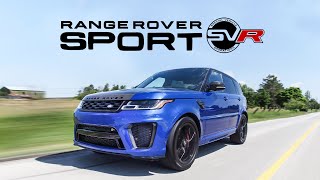 2018 Range Rover Sport SVR Review  The BEST sounding SUV [upl. by Ydollem317]