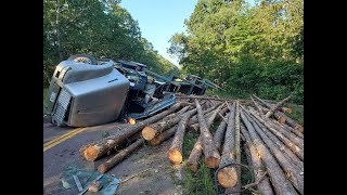 Rock amp RollOver Log Truck [upl. by Tombaugh]