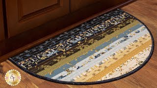 How to Make A Slice Rug  Shabby Fabrics [upl. by Mailliw]