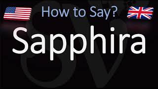 How to Pronounce Sapphira CORRECTLY Hebrew Name Pronunciation [upl. by Rankin608]