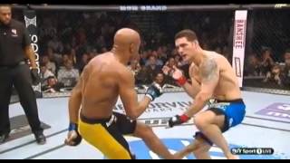 Anderson Silva vs Chris Weidman 2 Broken Leg [upl. by Atla]