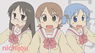 Nichijou My Ordinary Life Opening  Hyadain no Kakakata☆Kataomoi  C [upl. by Jeuz]