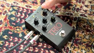 Digitech Trio Band Creator effects pedal review demo [upl. by Skiba194]