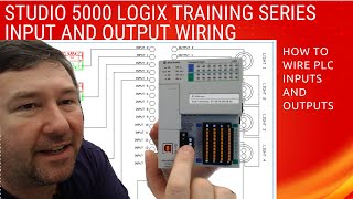 Wiring Allen Bradley Compactlogix Sinking Inputs and Sourcing Outputs [upl. by Romie833]