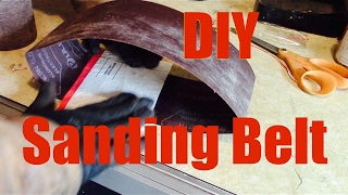 Make Your Own Sanding Belts [upl. by Francklin]